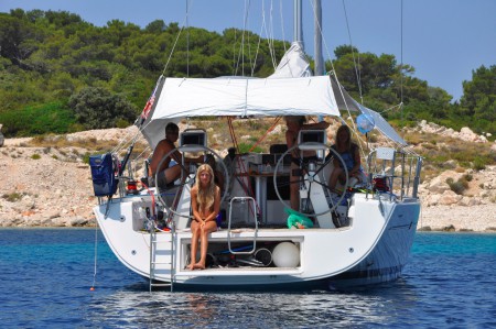 Want to swim in blue water?